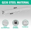 HAUSHOF Closet Shelves Wall Mounted 2-Pack, 4 ft x 12in
