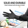 GP Craft Black Nitrile durable disposable gloves, 5 mil, powder