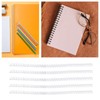 100PCS Spiral Binding Coils 48 Loops 4:1 Pitch A4 Paper