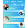 Greatever Dry Snorkel Set,Panoramic Wide View,Anti-Fog Scuba Diving Mask,Professional Snorkeling