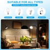 PATIKIL 15.7 Inch E26/E27 Light Socket Extender, 2 Pcs Flexible