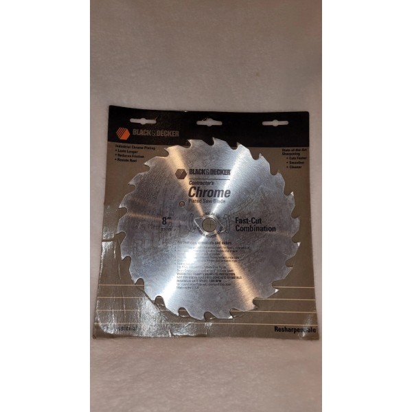 Black & Decker NEW BLACK & DECKER 8'' CHROME PLATED