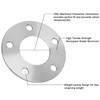 IRONTEK 5mm(3/16") Wheel Spacers Fit 5x4.5/5x114.3mm Hub Bore 70.5mm Wheel