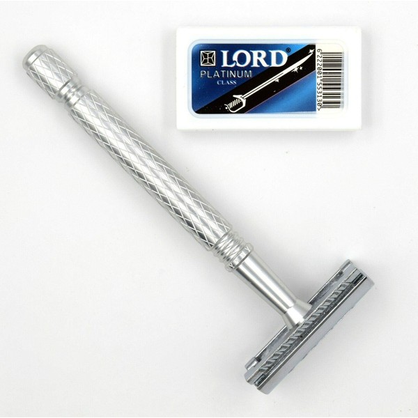 Lord double edge razor with 5 blades