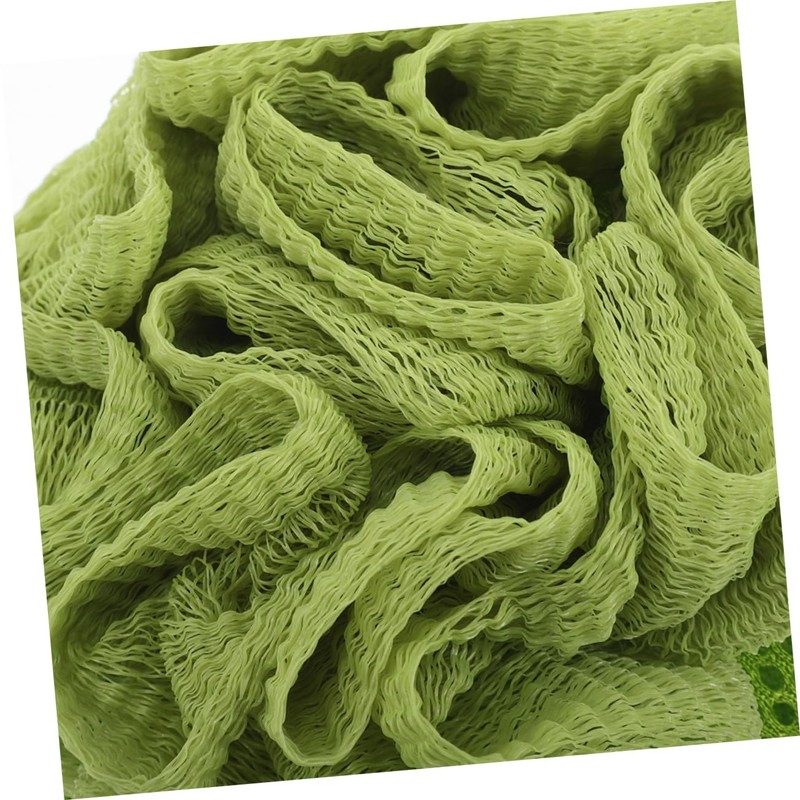 BIUDECO 2pcs Bath Towel Reusable Body Scrubber Exfoliating Bath Sponge