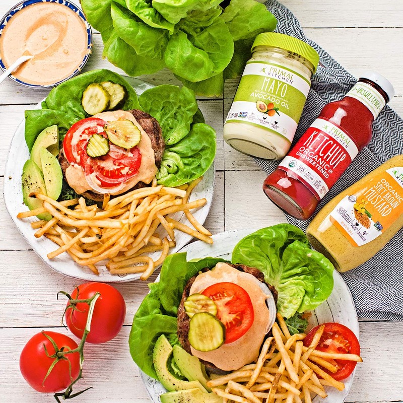 Primal Kitchen Organic Unsweetened Ketchup, No Cane Sugar or Artificial