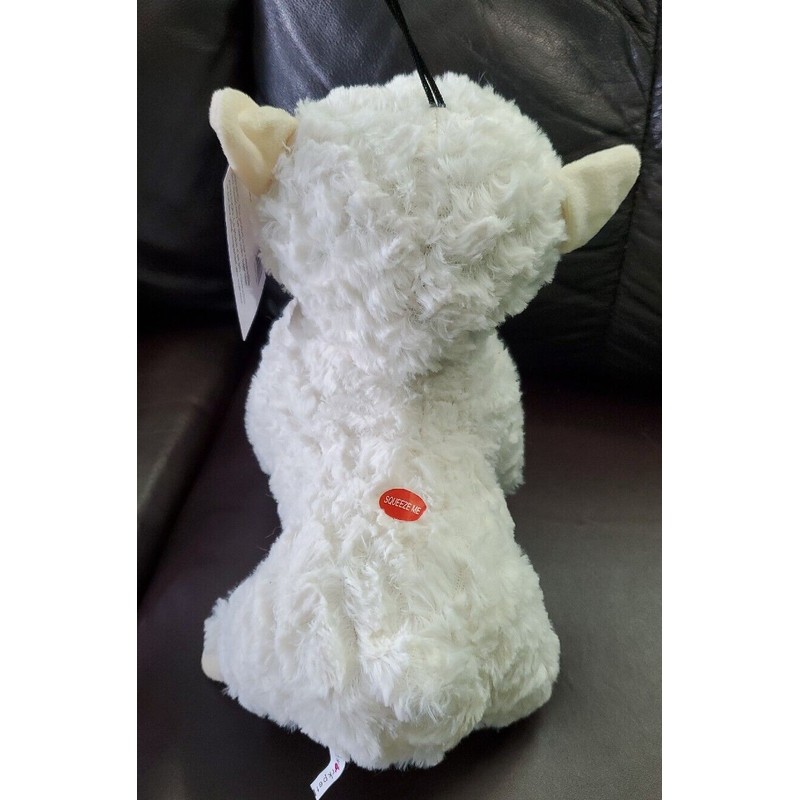 Patchwork 15" Chubby Llama Dog Toy w/Squeaker Snuggler 02571 New