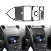 PJFUS Real Premium Carbon Fiber Car Dash Central A/C Control