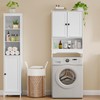 RRX Over The Toilet Storage Cabinet,Bathroom Above Toilet Cabinets Organizer,