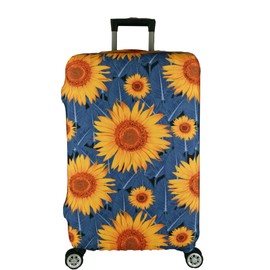 Luggage Suitcase Protector Cover Fits 19-30 Inch Travel Luggage Washable Dustproof Anti-Scratch Sunflower Covers S 19-20 inch