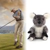 Plush Fabric Golf Koala Shape Putter Wooden Pole Headcover Protective