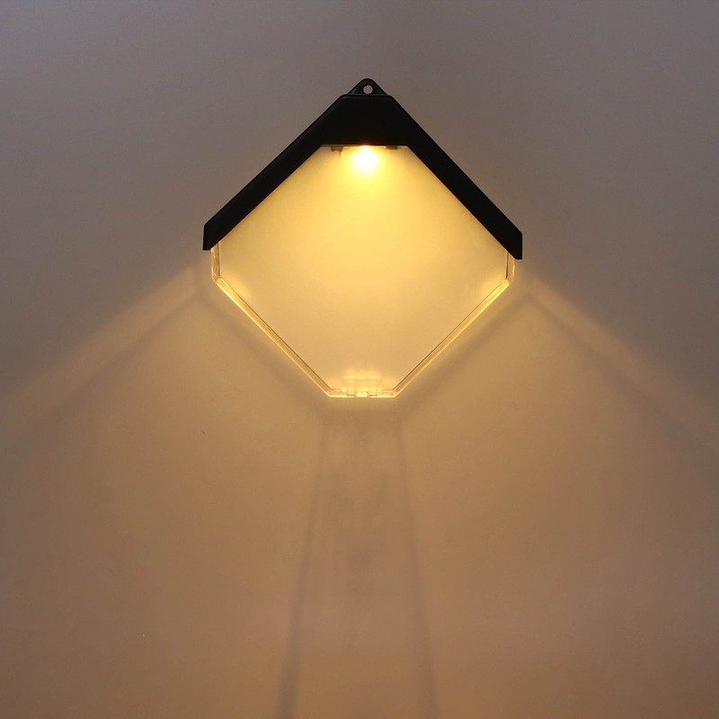 Solar Wall Lights Dual Light Modes IP55 Waterproof Long Life