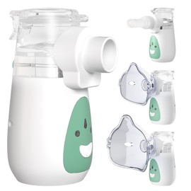 UHOUSEST UHOUSEST Nebuliser Machine for Adults & Kids, Portable Nebuliser with Charging Function Handheld Steam Inhaler for Home and Travel Use