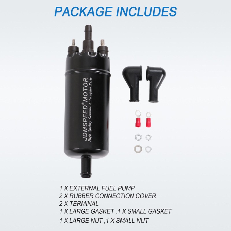 JDMSPEED Inline High Pressure Fuel Pump Universal Replacement 0580464070