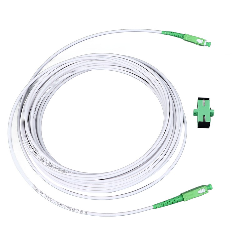Optical Modem Extension Cable Set Armored Single Mode SC Patch