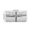 Nimoa Shower Door Knob, Aluminum Alloy Chrome-Plated Pull Handle Knob