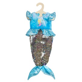 Heless 2920 - Mermaid Ava Dress with Reversible Sequins, Size 35 - 45 cm