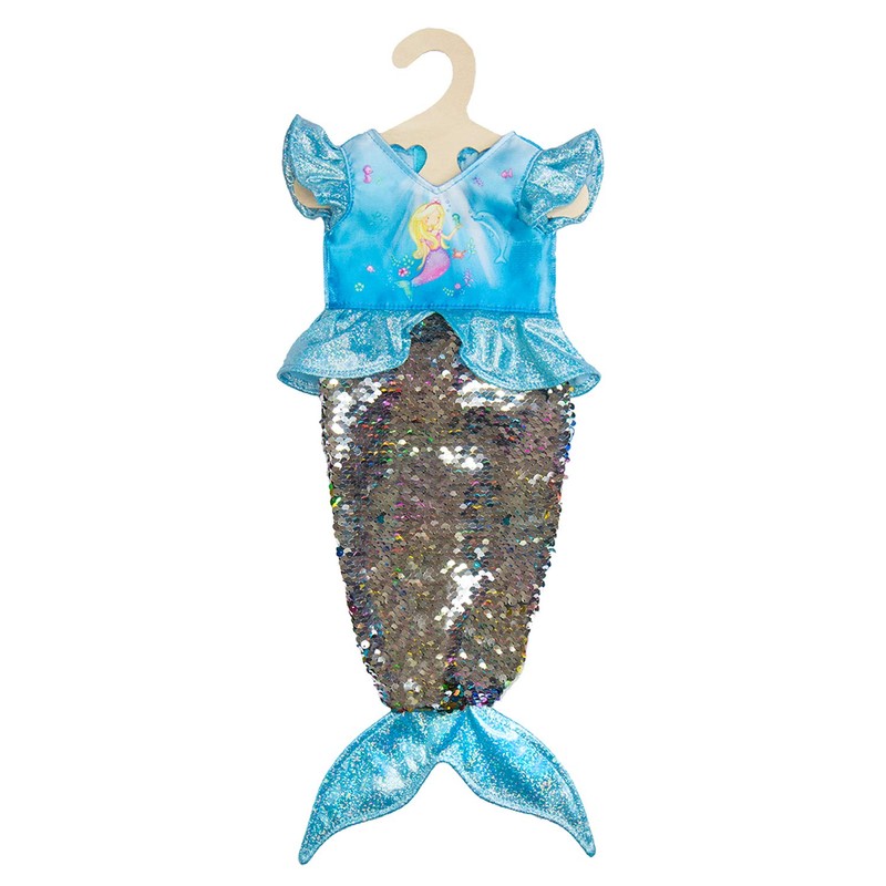 Heless 2920 - Mermaid Ava Dress with Reversible Sequins, Size