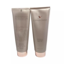 Copper+Crane Warming & Cleansing Body Oil 201ml/6.7fl.oz. New; LOT OF 2