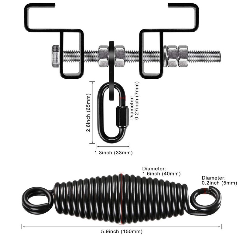 Dolibest Boxing Punching Bag Hanger, Heavy Duty Steel Beam Holder