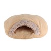 Hooded Cat Bed Thick Soft Comfortable Self Warming Cat Sleeping