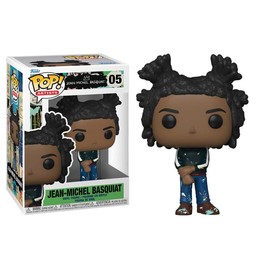 Funko Pop Jean-Michel Basquiat + Protector: Pop! Art Icons Vinyl Figure (Gift Set Bundled with ToyBop Brand Box Protector Collector Case)