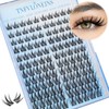 TNFVLONEINS Manga Lash Clusters Wispy Cluster Eyelash Extensions Natural Eyelash