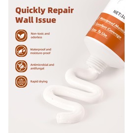 Spackle Wall Repair Kit,Drywall Repair Patch Kit,Simple Small Wall Hole Filler＆Efficient Crack Repair,3 Pack Wall Putty Paste,Plaster Ceiling Repair,Apartment Friendly.