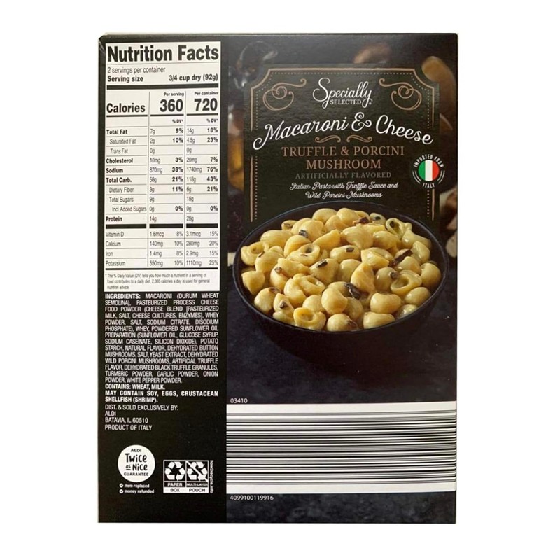 Specially Selected Truffle Macaroni & cheese 6.5 oz ( 3