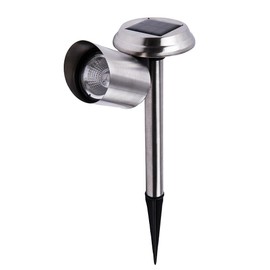 PRO ELEC PEL01351 Solar LED Path and Garden Spotlights, 2 Pack