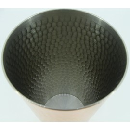 新光金属 COPPER 100 槌目タンブラー 大 S-503