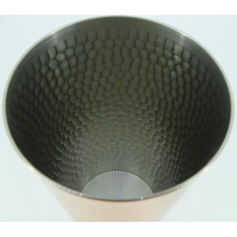 新光金属 COPPER 100 槌目タンブラー 大 S-503