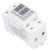 Digital Display 2P Voltage Protector Automatic Reset Under Over Voltage