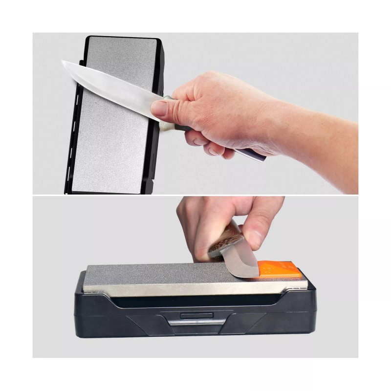 SHARPAL 156N Double-sided Diamond Sharpening Stone Whetstone Knife Sharpener ...