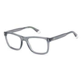 POLAROID Model PLD D512 Rectangular Glasses Frame for Men Made of Eco Co-Polyester (Includes Glasses Case)