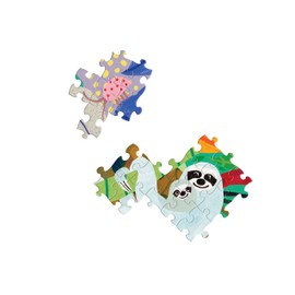 eeBoo: Piece and Love Sloths - Rompecabezas Cuadrado de 1000 Piezas para Adultos, Rompecabezas para Adultos y familias, Piezas Brillantes y Resistentes y Polvo mínimo de Rompecabezas