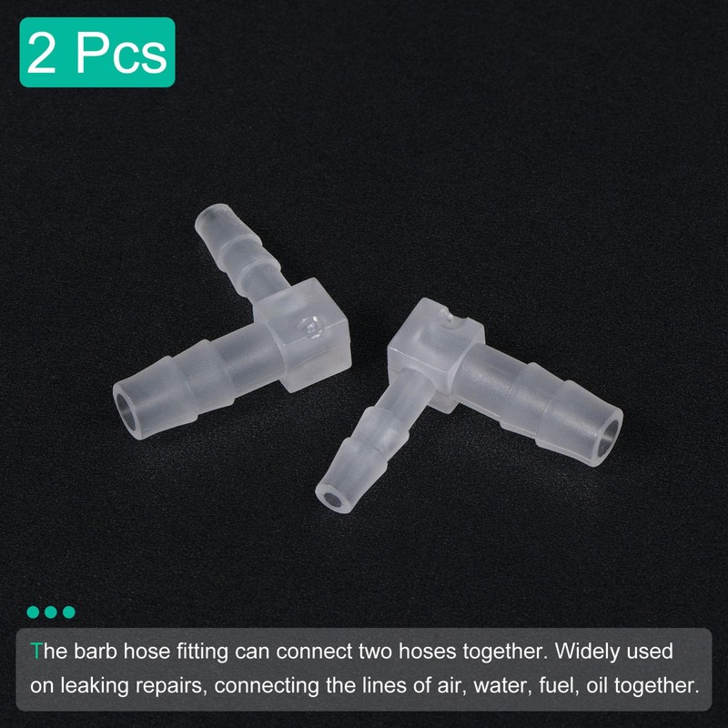 sourcing map Hose Connector 5 mm to 7 mm Diameter