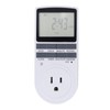 Timer Outlet, Intelligent Programmable Indoor Timed Power Switch, 600mAh Power