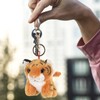Holibanna Tiger Keychain Plush Keychain Animal Keychains for Backpacks Handbag