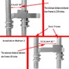 Chain Link Residential Strong Arm Double Gate Latch,Use This Double