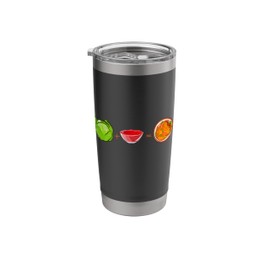 Korean Asian Food Kimchi Lover Illustration Stainless Steel Insulated Tumbler