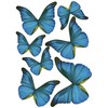 Plage 3D Charming Butterfly Stickers Decoration Transparent 7 Butterflies between 8
