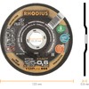 Rhodius Topline XTK6 Exact Box Extra Thin Cutting Disc 125