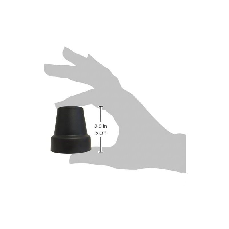 NOVA Medical Products Cane Tip, Black