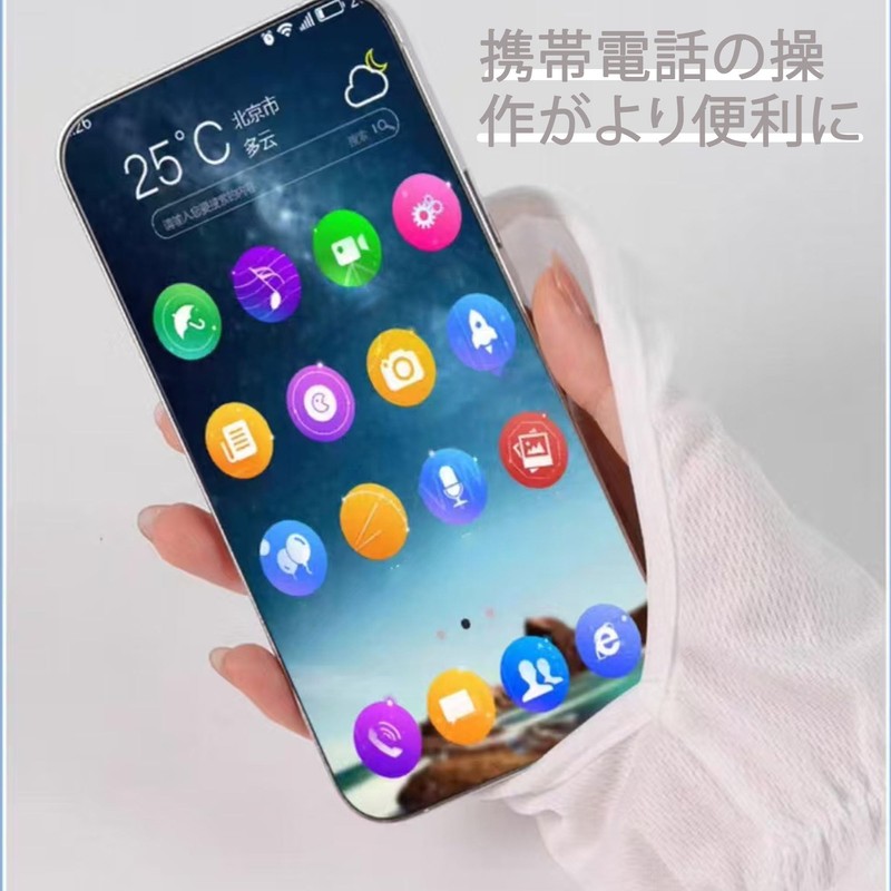 [DEVENTORZ] UVカット ハンドカバー 手の甲の日焼け防止手袋 涼しい UV手袋 ゆったり ショート 通気性メッシュ 日焼け防止