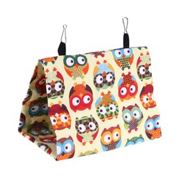 POPETPOP Bird Bed for Cage : Bird Nest Hanging Bird Hammock Bird Snuggle Hut Parakeet Nest Bird Tent for Parrots Parakeet Cockatiels