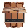 Black Radiance True Complexion Contour Palette, Medium to Dark, 0.38