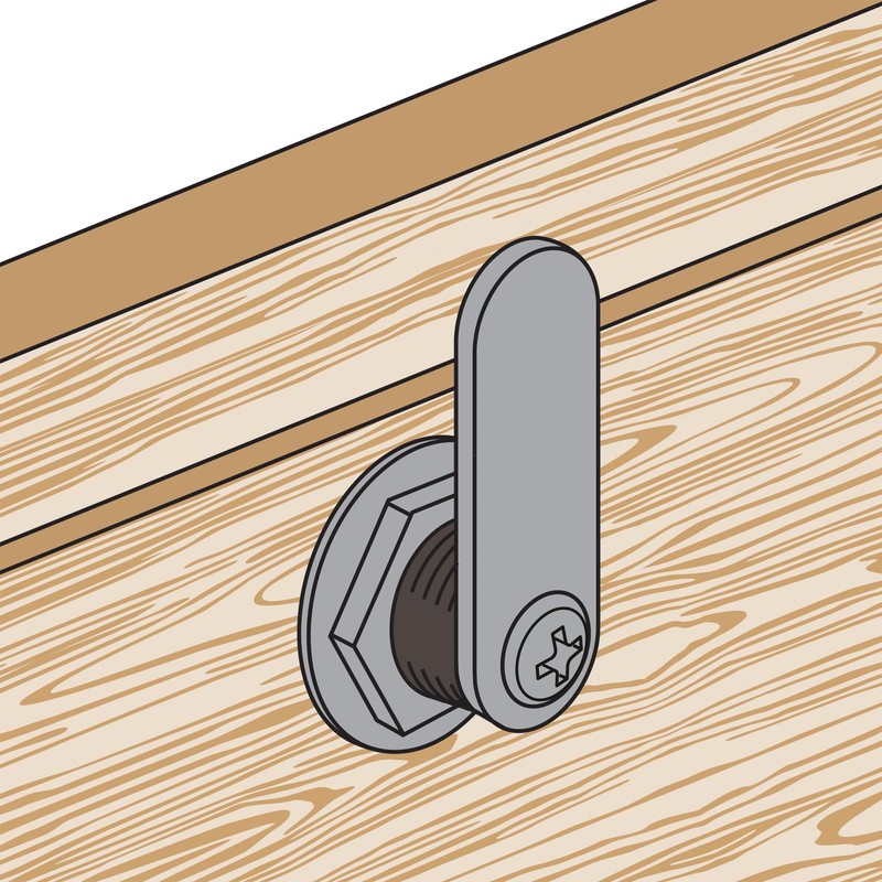 Prime-Line U 9943 Diecast Drawer and Cabinet Lock – 3