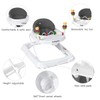 BABY JOY Baby Walker, Foldable Activity Walker with Adjustable Height,