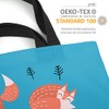 VOID Fox Forest Animals Shopping Bag 33 x 33 x